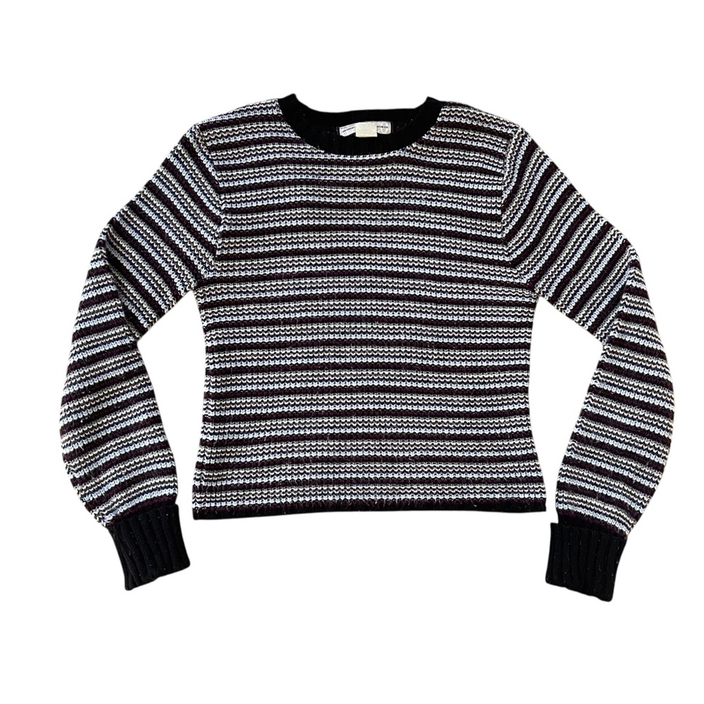 ✨ Vintage The Great American Sweater Co. Striped Knit Sweater